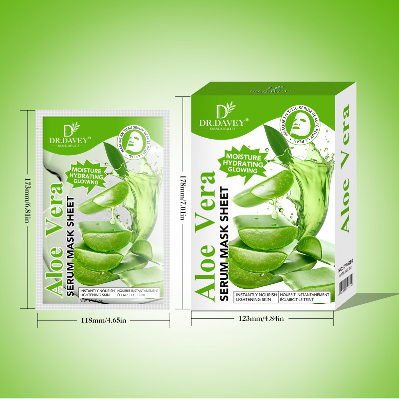 Aloe Vera Serum Facial Mask Sh - đánh giá và giá Face Mask Storage Box