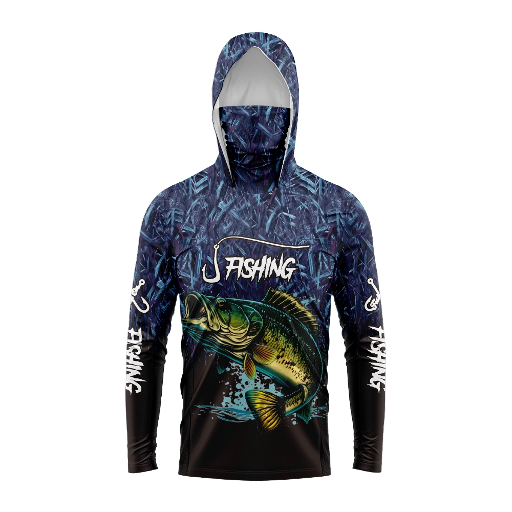 Men Bass Fish Print Fishing Ho - đánh giá và giá Sports Mask Breathable