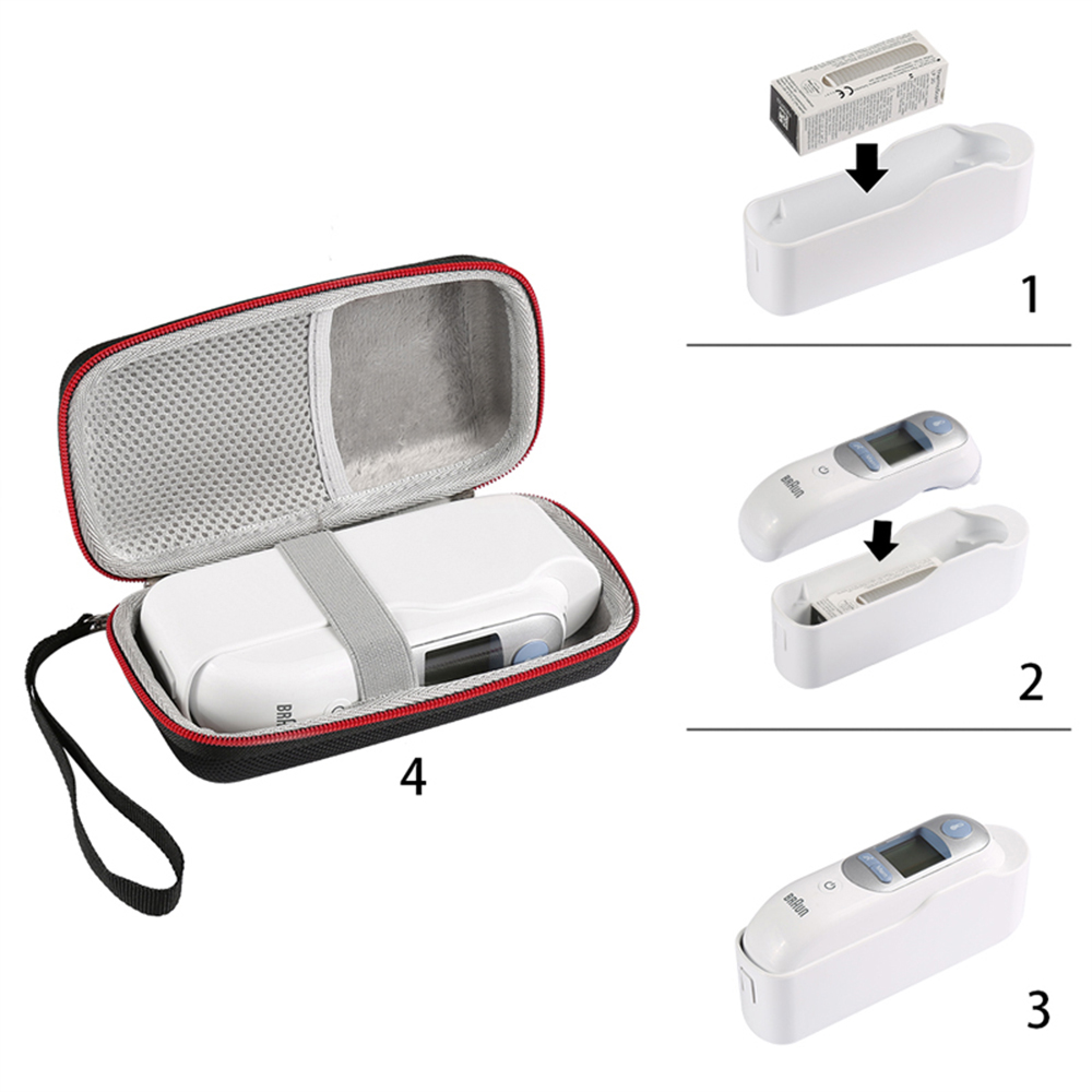 Mới Cứng Di Động Nhiệt Kế Dành - đánh giá và giá Braun Thermometer Thermoscan 7