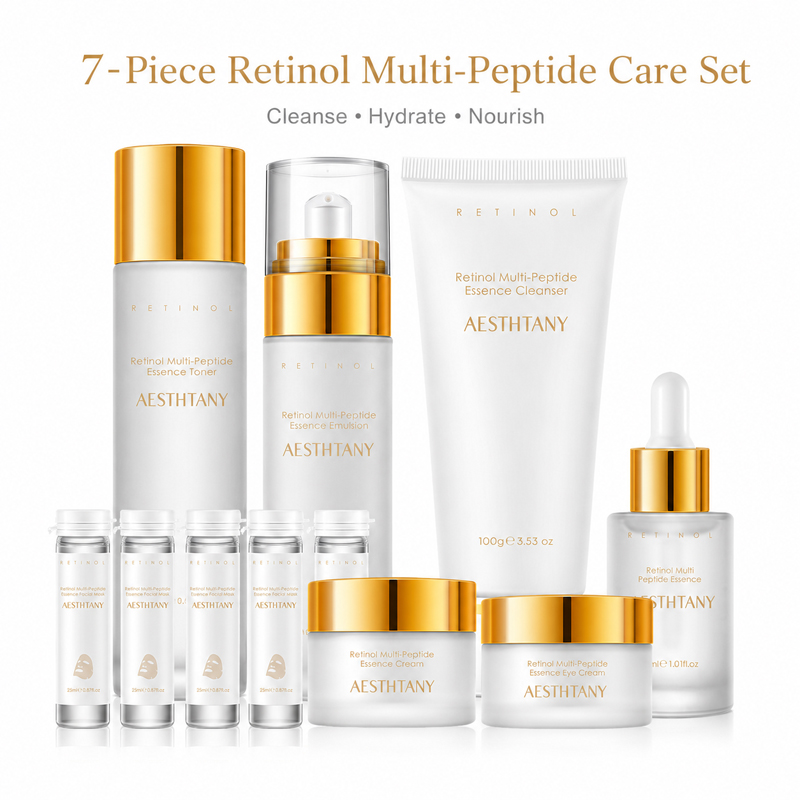 7PCS Retinol Multi-Peptide Ski - đánh giá và giá Face Mask Storage Box