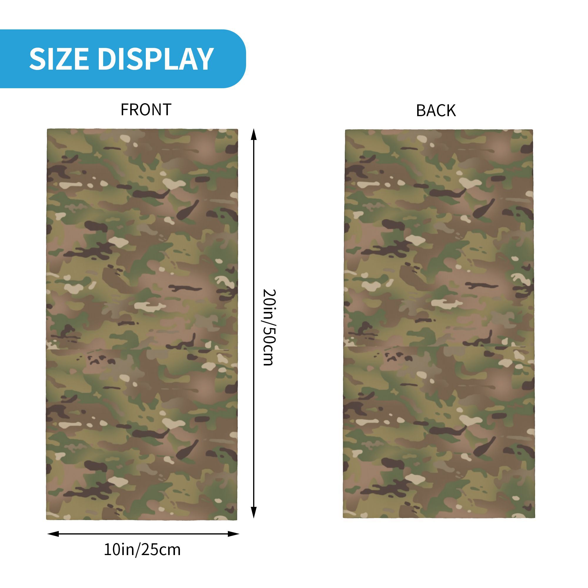 Custom Military Camouflage Pat - đánh giá và giá Neck Gaiter Face Cover