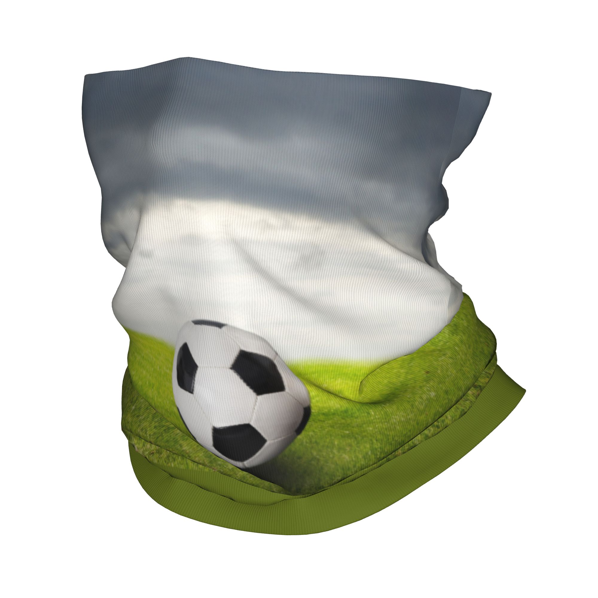 Custom Soccer Ball Lies On the - đánh giá và giá Neck Gaiter Face Cover