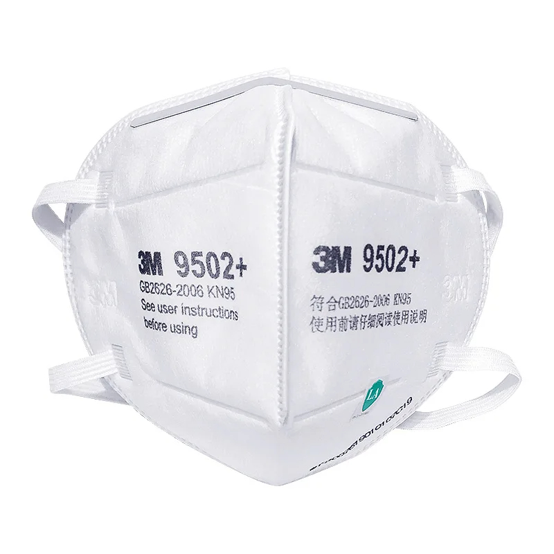 3M KN95 Face Mask 9501+/9502+  - đánh giá và giá 3M Mask 9502+